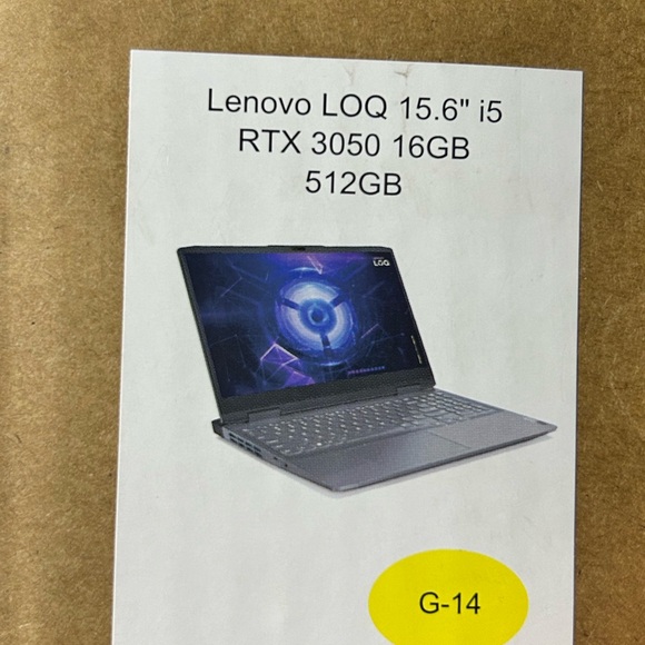 Lenovo gaming laptop brand new never set up..